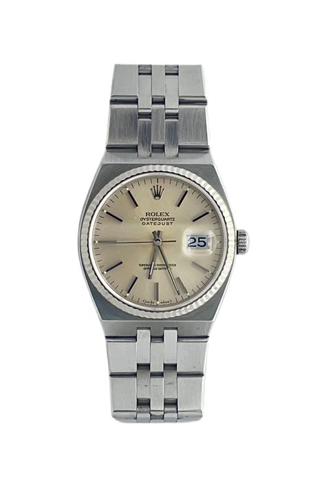 rolex oyster perpetual datejust quadrante verde|rolex datejust oysterquartz 17014.